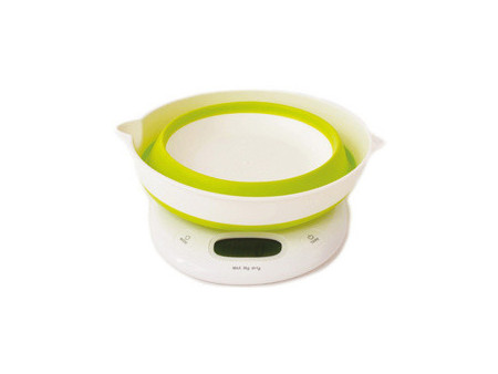 Little balance Balance Bol Up, pliable, blanc / vert clair