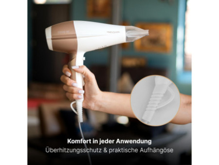 PROFI CARE Sèche-cheveux PC-HT 3010, blanc/champagne