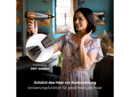 PROFI CARE Sèche-cheveux PC-HT 3010, marron/bronze