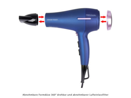 PROFI CARE Sèche-cheveux PC-HTD 3030, avec commande tactile,
