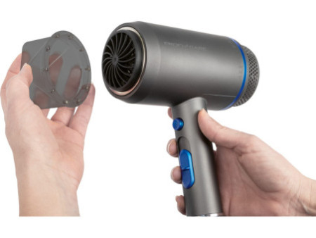 PROFI CARE Sèche-cheveux PC-HT 3082, anthracite/bleu