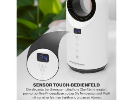 CLATRONIC Radiateur soufflant céramique PC-HL 3086, blanc