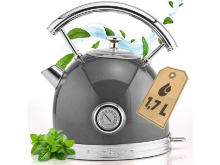 PROFI COOK Bouilloire PC-WKS 1192, anthracite/acier inox