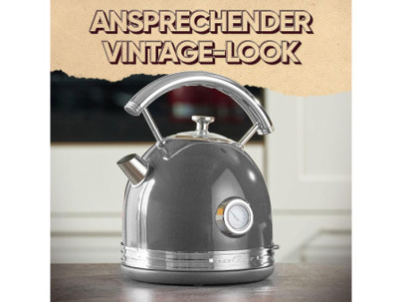 PROFI COOK Bouilloire PC-WKS 1192, anthracite/acier inox