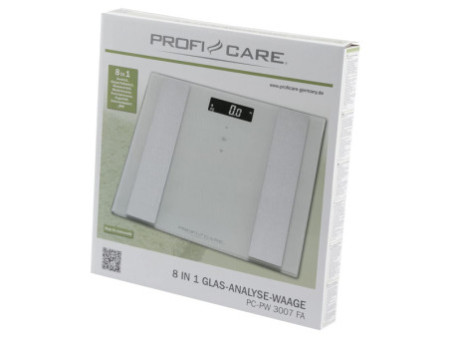 PROFI CARE Pèse-personne digital PC-PW 3007 FA, blanc