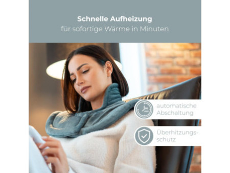 PROFI CARE Coussin chauffant nuque/épaules PC-SNH 3097, gris