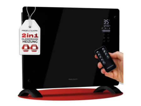 PROFI CARE Chauffage par converteur en verre PC-GKH 3118