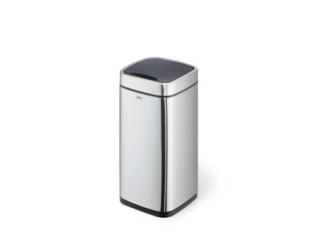 DURABLE Poubelle automatique 'NO TOUCH', 21 litres, argent