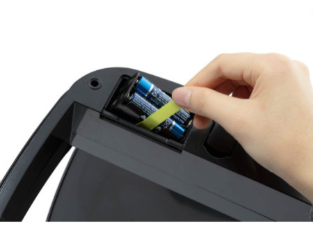 DURABLE Poubelle automatique 'NO TOUCH', 21 litres, argent