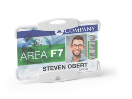 DURABLE Porte-badge 'ECO', pour 1 badge, gris