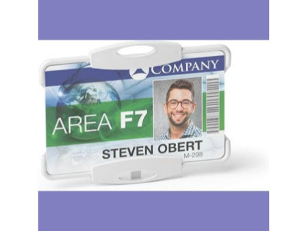 DURABLE Porte-badge 'ECO', pour 1 badge, gris