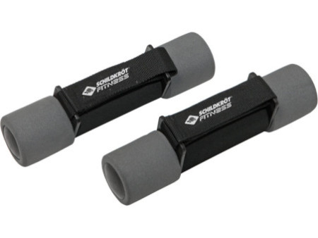 SCHILDKRÖT Haltères Soft, set de 1,0 kg, noir/anthracite