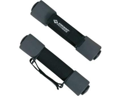 SCHILDKRÖT Haltères Soft, set de 1,0 kg, noir/anthracite