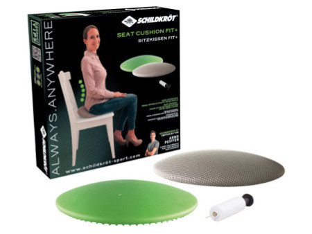 SCHILDKRÖT Coussin de soutien dorsal Seat Cushion Fit+, rond