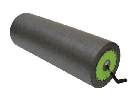 SCHILDKRÖT Rouleau de massage et de fascia 3 en 1, noir/vert