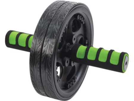 SCHILDKRÖT Roue abdominale / AB-Roller, noir/vert