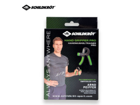 SCHILDKRÖT Entraîneur de main Hand Grip Pro, noir/vert