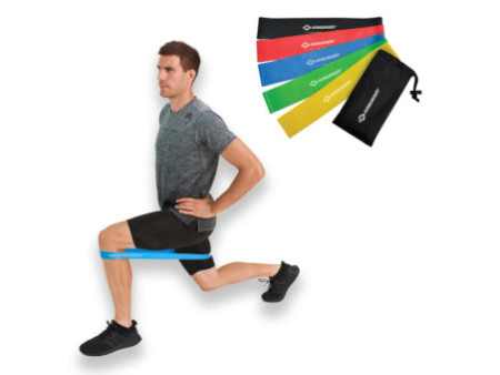 SCHILDKRÖT Mini bande de résistance Resistance Band,set de 5
