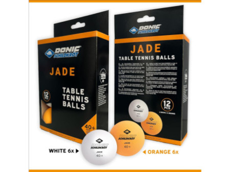DONIC SCHILDKRÖT Balle de tennis de table 'Jade', boîte
