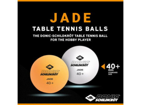 DONIC SCHILDKRÖT Balle de tennis de table Jade, boîte de 6