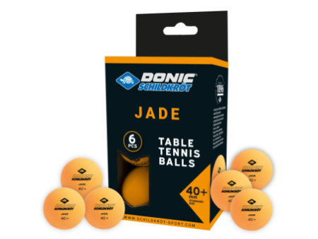 DONIC SCHILDKRÖT Balle de tennis de table Jade, boîte de 6