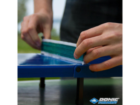 DONIC SCHILDKRÖT Mini-table de tennis de table, kit, bleu