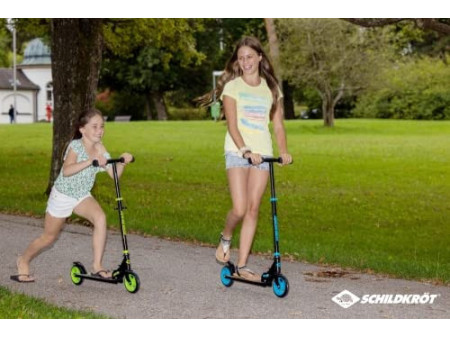 SCHILDKRÖT Trottinette Junior City Scooter Runabout, bleu