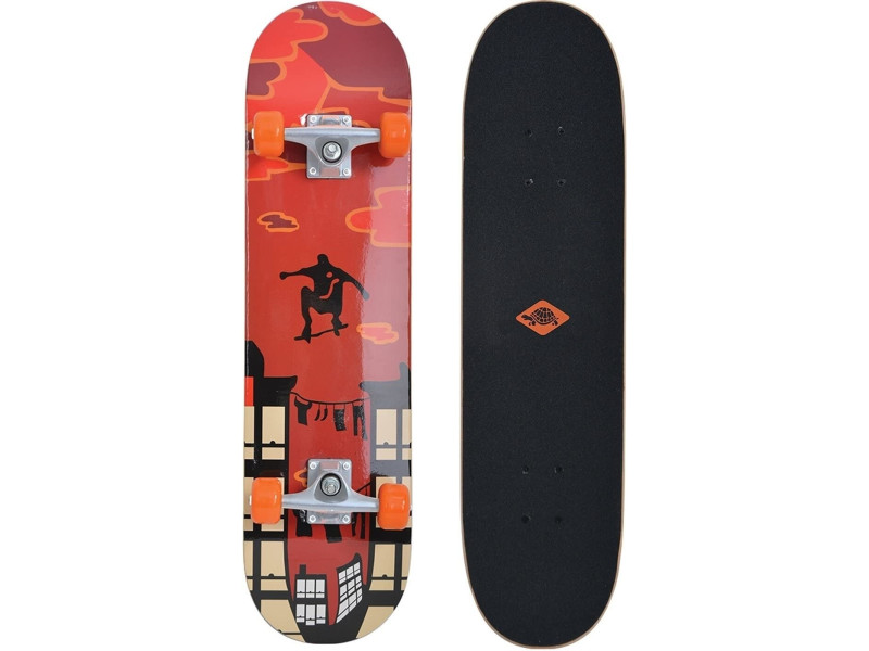 SCHILDKRÖT Skateboard 'Kicker 31' Red Parkour