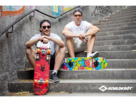 SCHILDKRÖT Skateboard 'Kicker 31' Red Parkour