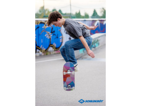 SCHILDKRÖT Skateboard 'Kicker 31' Abstract