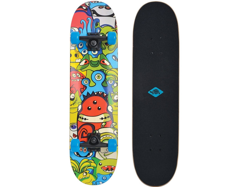 SCHILDKRÖT Skateboard 'Slider 31' Monsters