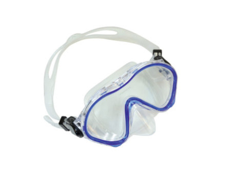 SCHILDKRÖT Masque de plongée Junior 'Tahiti', bleu foncé