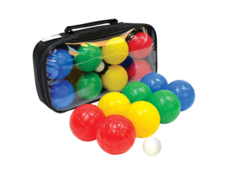 SCHILDKRÖT Set de boules de pétanque, plastique, assorti