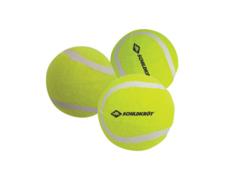 SCHILDKRÖT Balle de tennis, set de 3, jaune