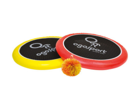 SCHILDKRÖT Set de jeu de balle ogoSport, couleur: jaune/