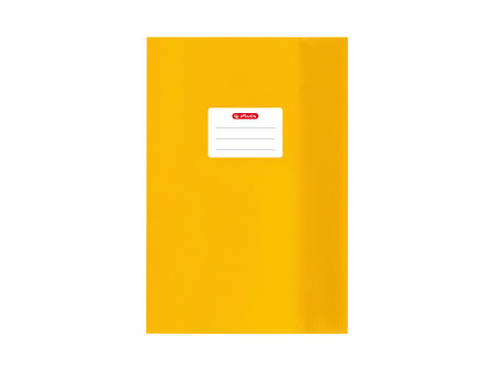 herlitz Protège-cahier format A5, gravé (paille), PP