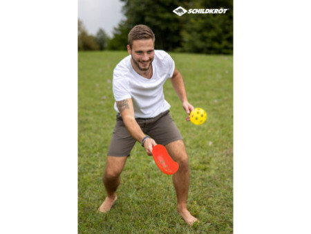 SCHILDKRÖT Jeu de lancer & de réception 'Scoop Ball', jaune