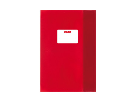 herlitz Protège-cahier format A5, gravé (paille), en PP
