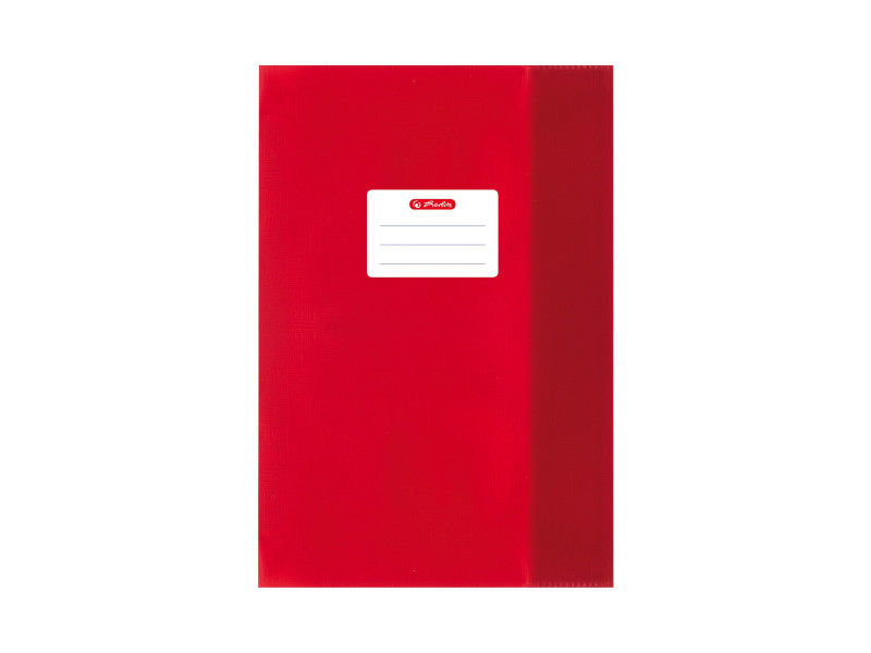 herlitz Protège-cahier format A5, gravé (paille), en PP
