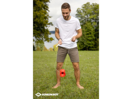SCHILDKRÖT Diabolo, en polyéthylène, rouge