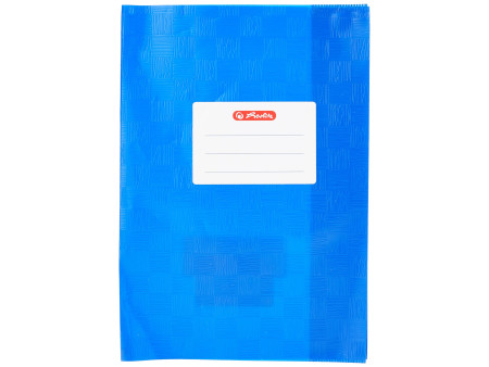 herlitz Protège-cahier format A5, gravé (paille), en PP