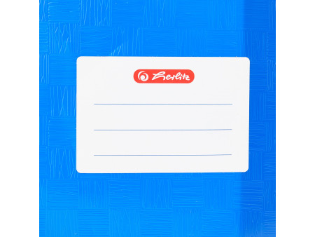 herlitz Protège-cahier format A5, gravé (paille), en PP