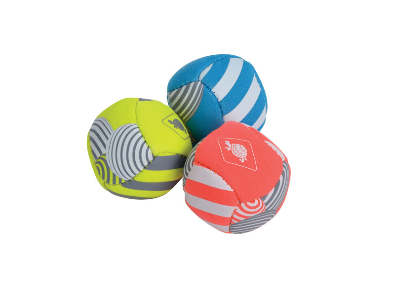 SCHILDKRÖT Mini balle en néoprène, set de 3