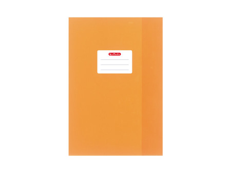 herlitz Protège-cahier format A5, gravé (paille), en PP