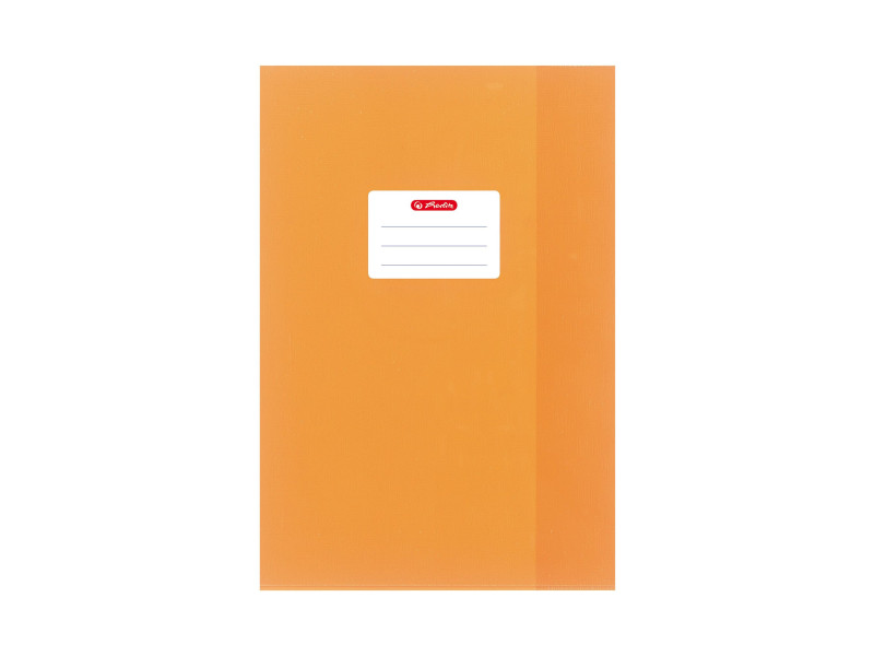 herlitz Protège-cahier format A5, gravé (paille), en PP
