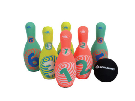 SCHILDKRÖT Jeu de quilles en néoprène, 7 pièces