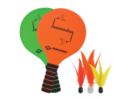 SCHILDKRÖT Set de jazzminton, orange / grün