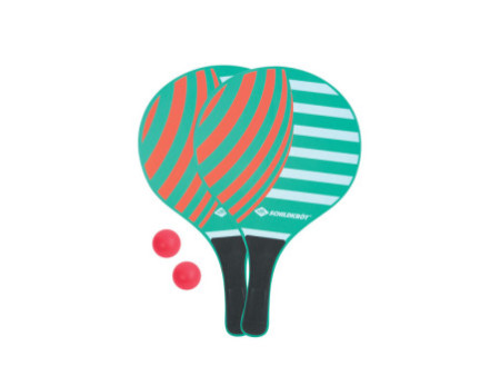 SCHILDKRÖT Set de Beach Paddle Ball, 4 pièces