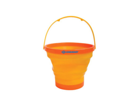 SCHILDKRÖT Seau de plage, pliable, orange