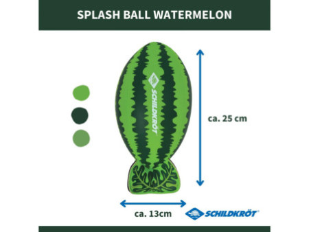 SCHILDKRÖT Ballon d'eau pastèque Splash Ball, vert